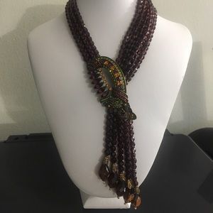 Heidi Daus Custom Antique Gold Necklace Original